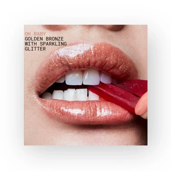 Best Seller: new Mac Cosmetics ★ Lipglass Lip Gloss ★ Oh Baby ★ Sparkling Bronze - Picture 11 of 16